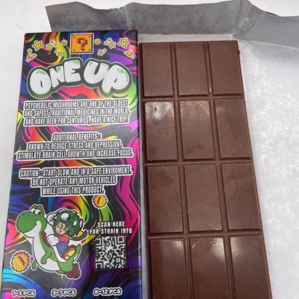 one up chocolate bar
