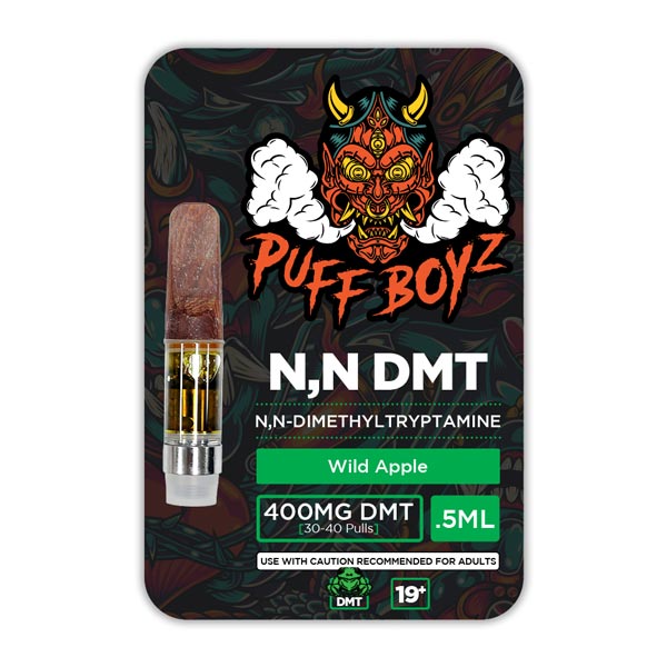 Puff Boyz -NN DMT .5ML(400MG) Cartridge – Wild Apple 1 Puff Boyz -NN DMT .5ML(400MG) Cartridge – Wild Apple